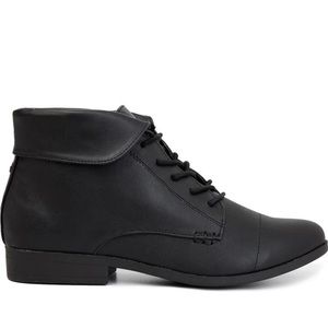 London fog ankle boots - black